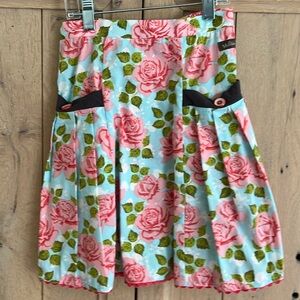 Matilda Jane skirt, girls size 8, floral print